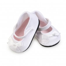 Fashion White Shoes Made for 18 Inch American Girl Doll Shoes Clothes Accessory (White)   